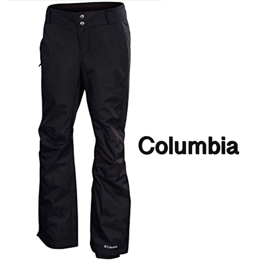 Columbia Omni Heat  Black Snowboarding ski pants sz Small